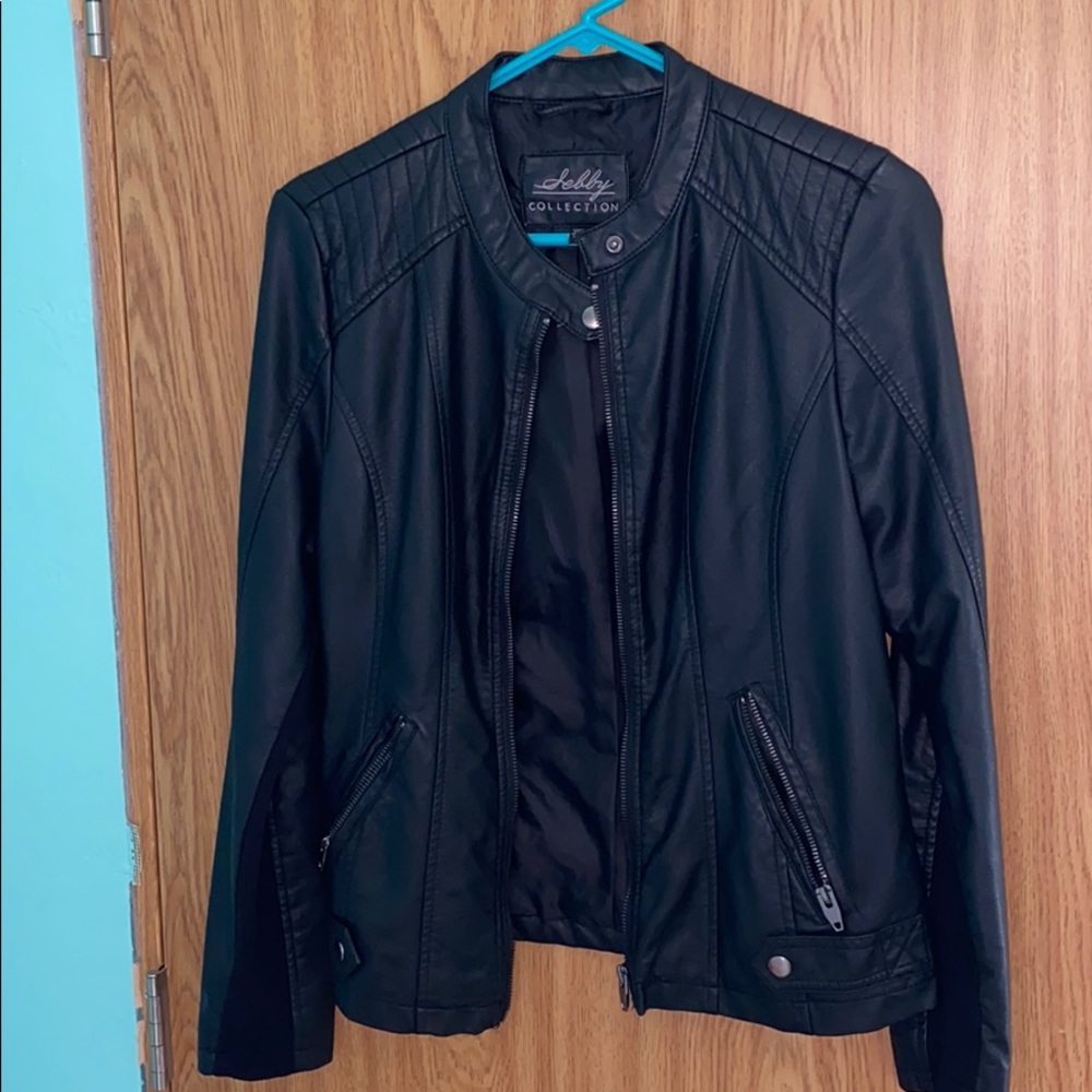 Leather jacket